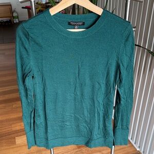 Banana Republic Green Merino Sweater